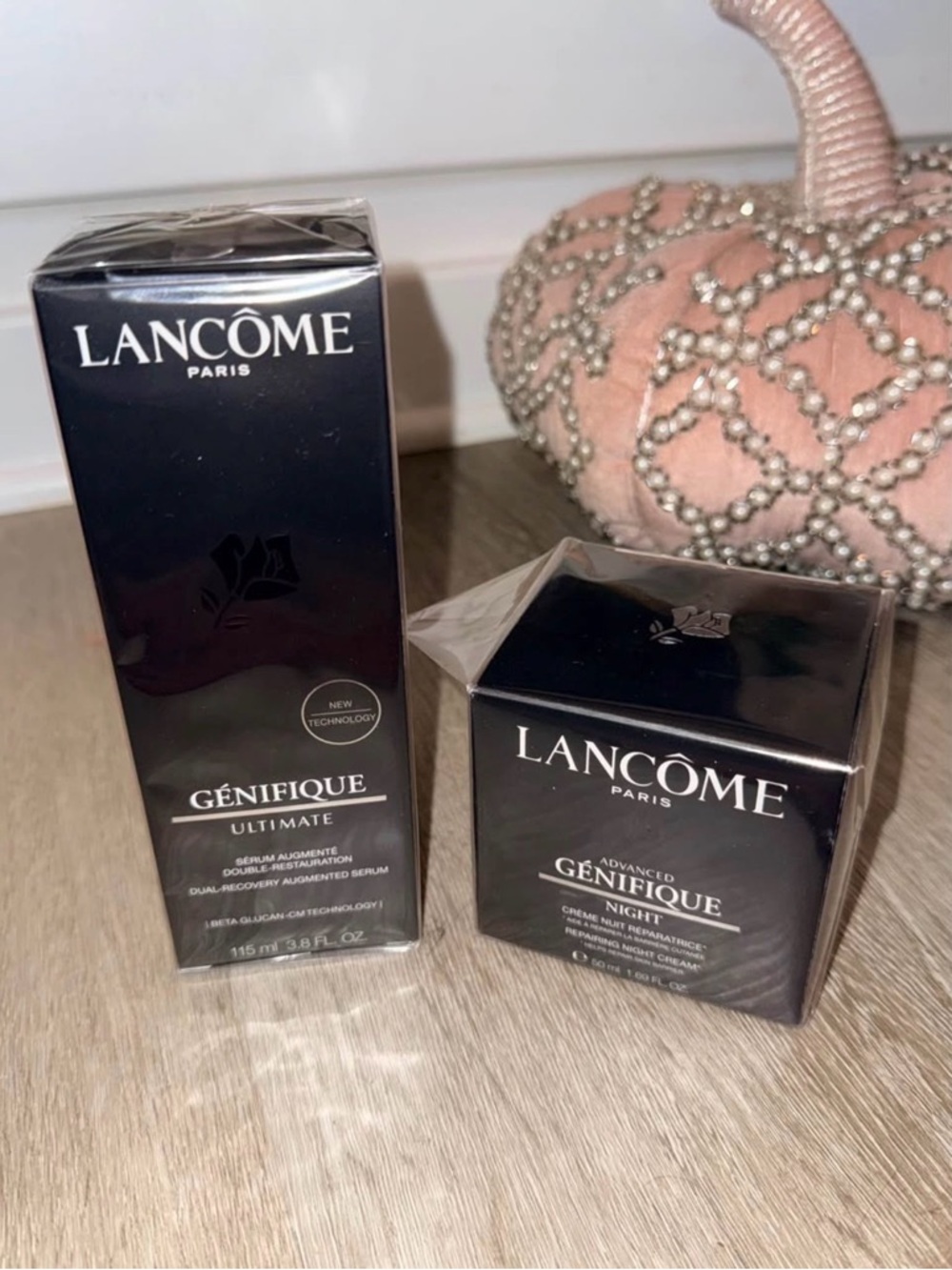 Lancôme Génifique Utimate Recovery Serum & Advanced Génifique Night Cream